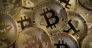 Des pièces de Bitcoin