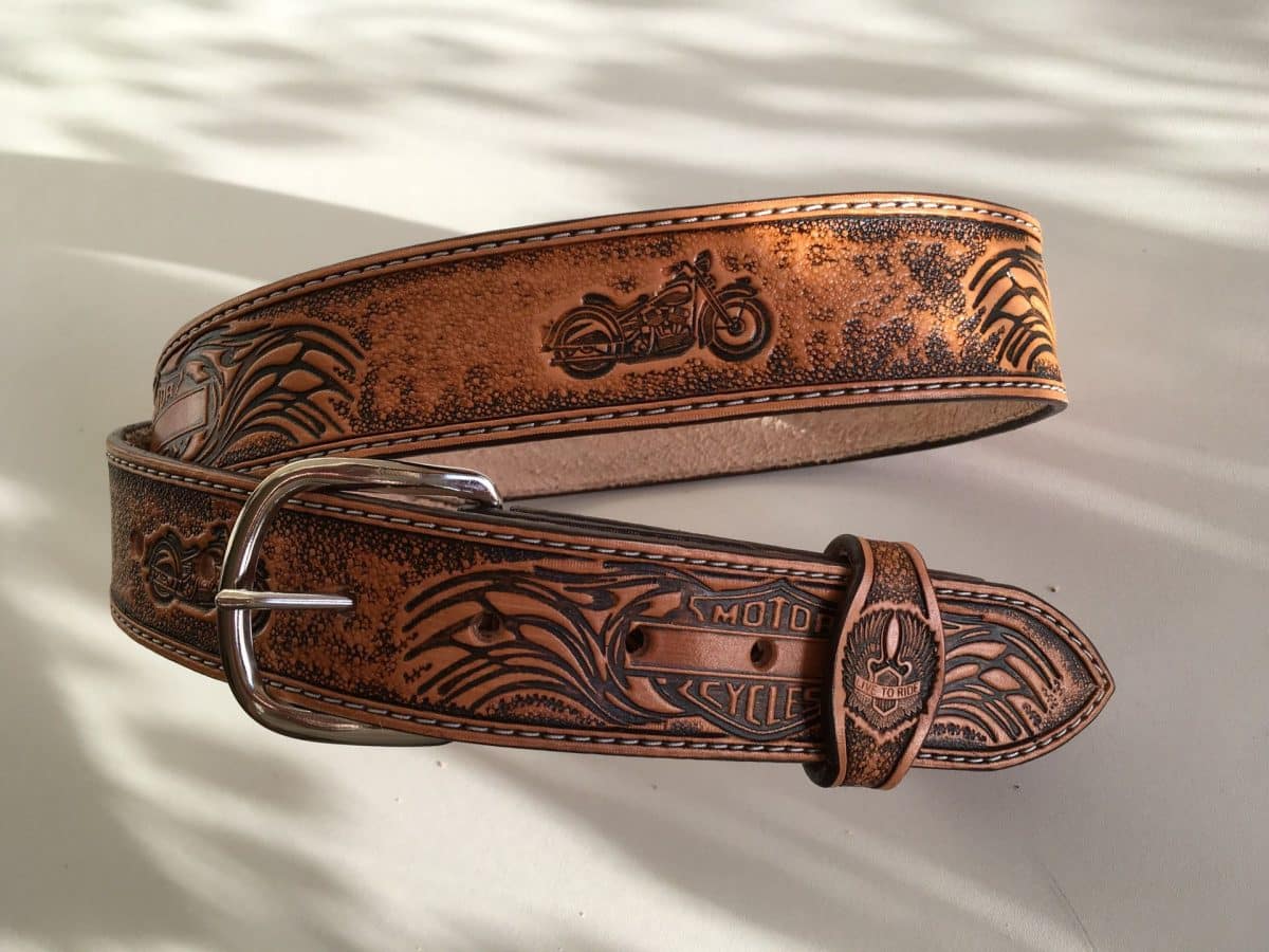 ceintures western en cuir