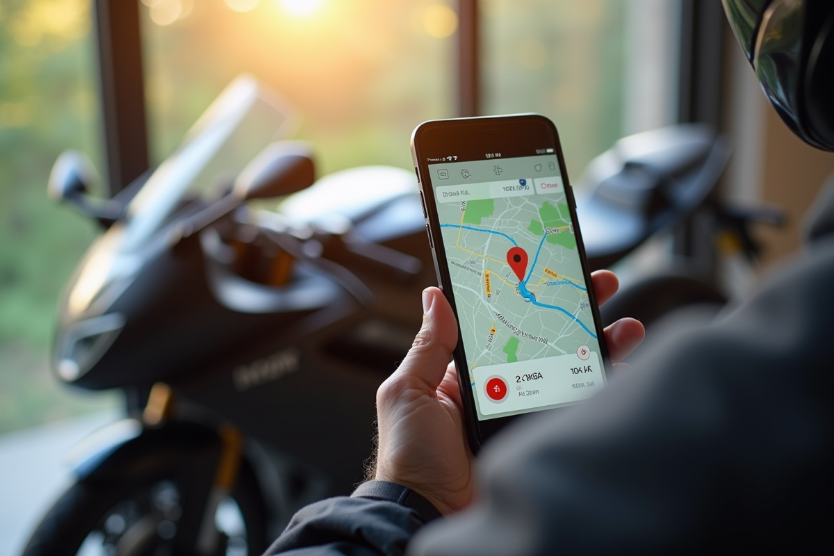 traceur moto