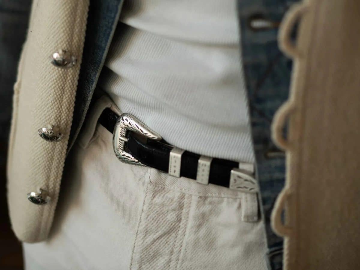 ceintures western en cuir
